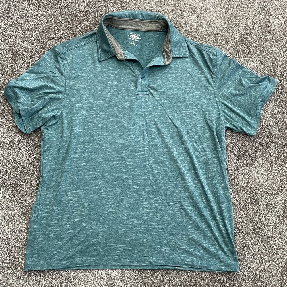 G.H. Bass & Co. Teal Polo Shirt for Men